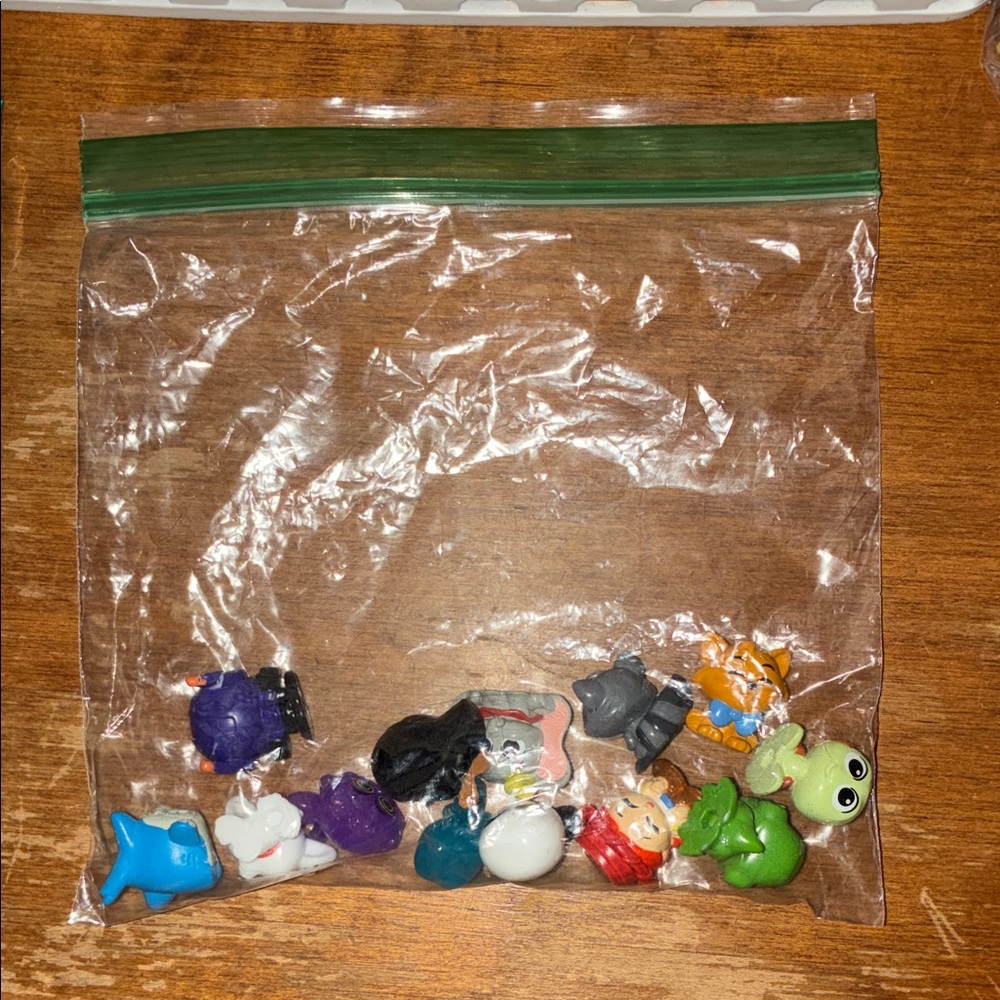 Colorful Miniature Toy Figures Set